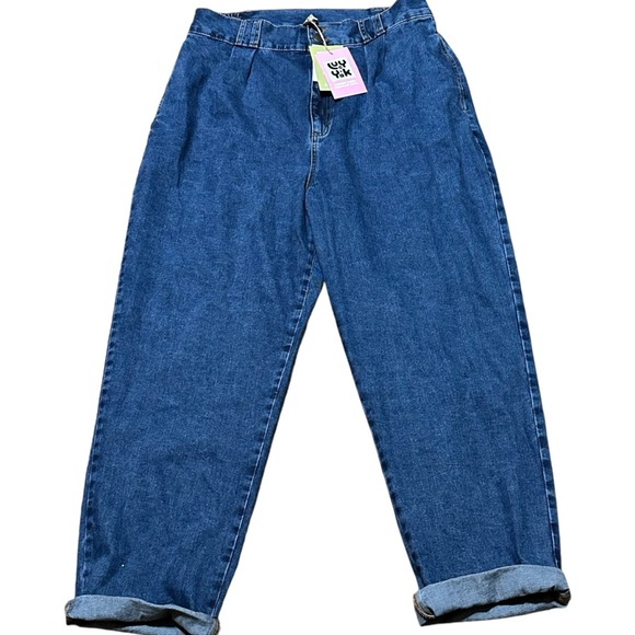 Lucy & Yak Denim - Lucy And Yak Addison Jeans Midwash Blue Organic W38/R High Waisted